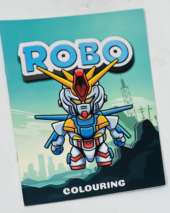 Robot Colouring Book